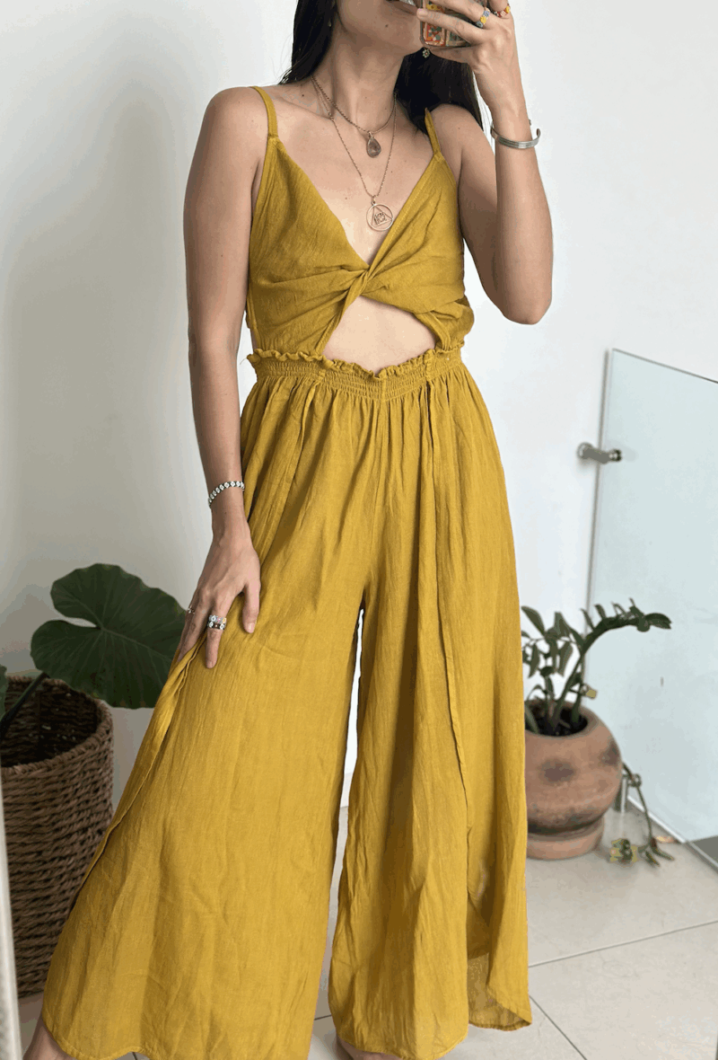 Jumpsuit Girasol Mostaza